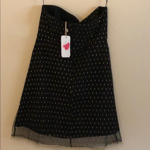 Latiste strapless black and gold dress - Picture 4 of 4